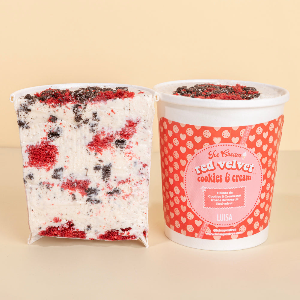 Gelato de Red Velvet (Helado / Ice Cake)